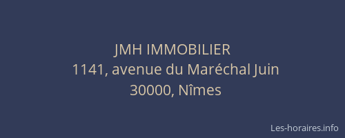 JMH IMMOBILIER