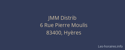 JMM Distrib