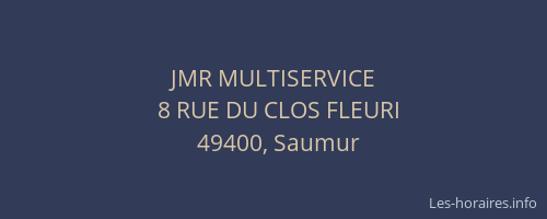 JMR MULTISERVICE