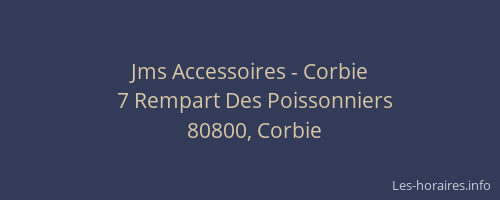 Jms Accessoires - Corbie