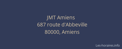 JMT Amiens