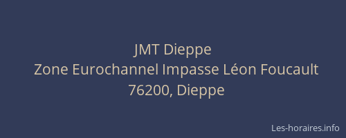 JMT Dieppe
