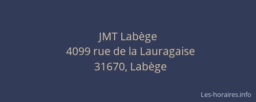 JMT Labège