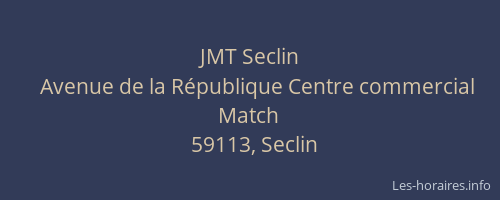 JMT Seclin