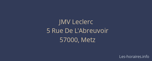 JMV Leclerc