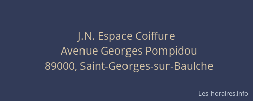 J.N. Espace Coiffure
