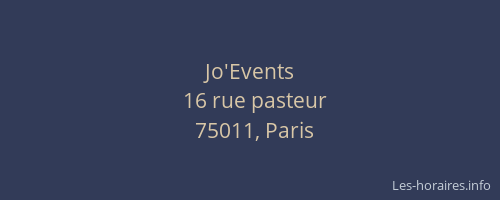 Jo'Events