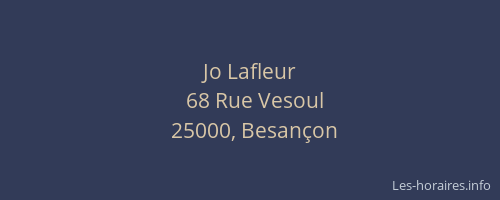 Jo Lafleur