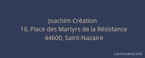 Joachim Création