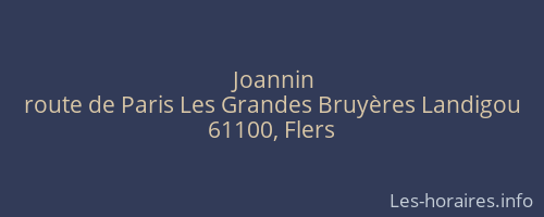 Joannin