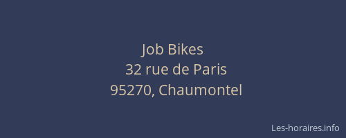 Job Bikes