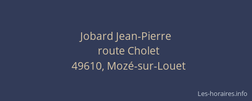 Jobard Jean-Pierre