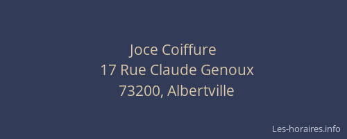 Joce Coiffure