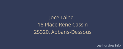 Joce Laine