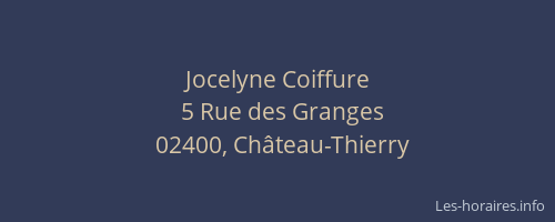 Jocelyne Coiffure