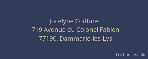 Jocelyne Coiffure