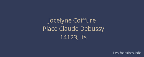 Jocelyne Coiffure