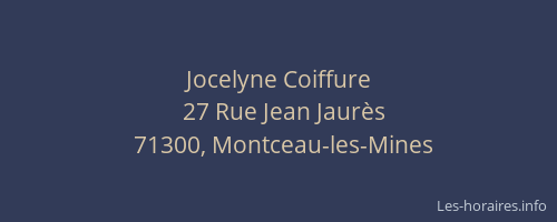 Jocelyne Coiffure