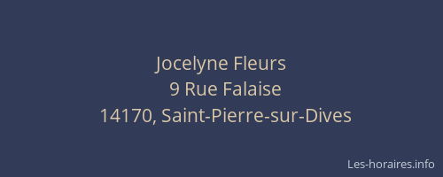Jocelyne Fleurs