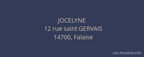 JOCELYNE