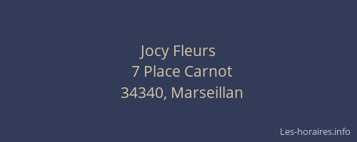 Jocy Fleurs