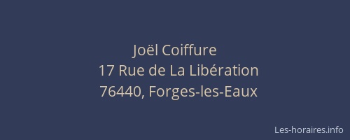 Joël Coiffure