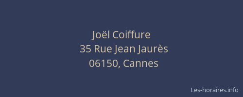 Joël Coiffure