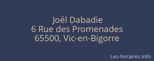 Joël Dabadie