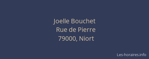 Joelle Bouchet