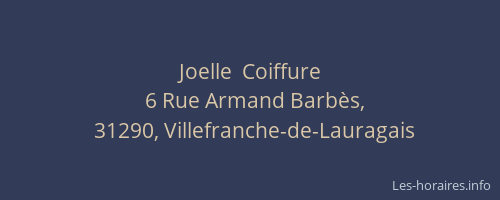Joelle  Coiffure