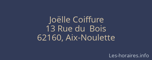 Joëlle Coiffure