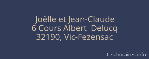 Joëlle et Jean-Claude