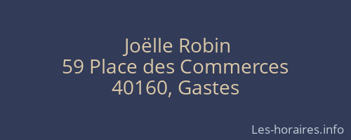 Joëlle Robin