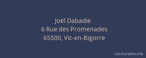 Joël Dabadie