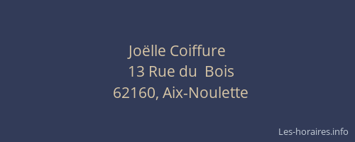 Joëlle Coiffure