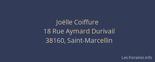 Jo&euml;lle Coiffure