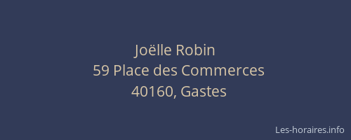 Jo&euml;lle Robin