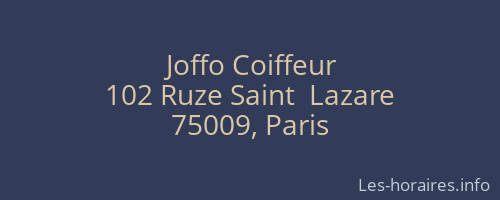Joffo Coiffeur
