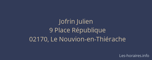Jofrin Julien
