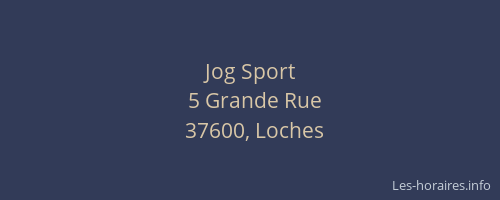 Jog Sport