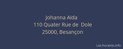 Johanna Aïda