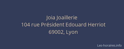 Joia Joaillerie