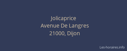 Jolicaprice