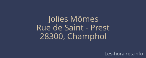 Jolies Mômes