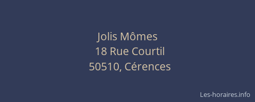 Jolis M&ocirc;mes