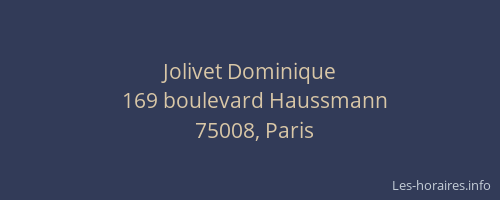 Jolivet Dominique