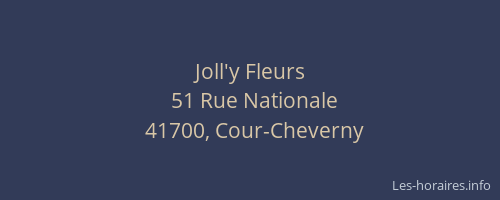 Joll'y Fleurs