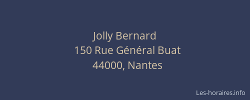 Jolly Bernard