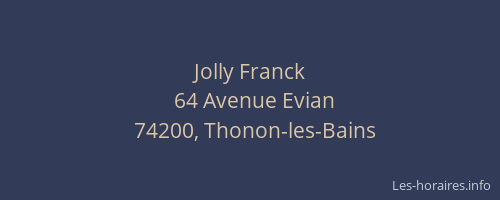 Jolly Franck