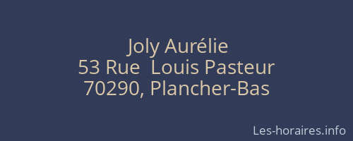 Joly Aurélie